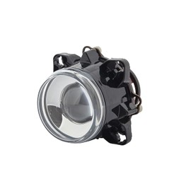 HELLA 1BL 008 193-021 DE/Halogen-Insert, headlight - 90mm Essential - 12V - Round - Fitting - Lens Colour: Crystal clear - Front