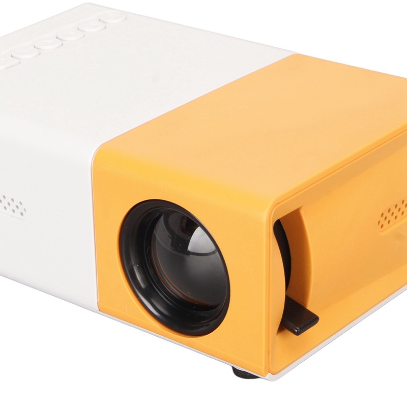 Mini Projector TFT LCD 1080P Support AV VGA HD USB