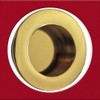 Universal Hardware Finger Pulls Handle Recessed Edge Flush Fitting Pocket