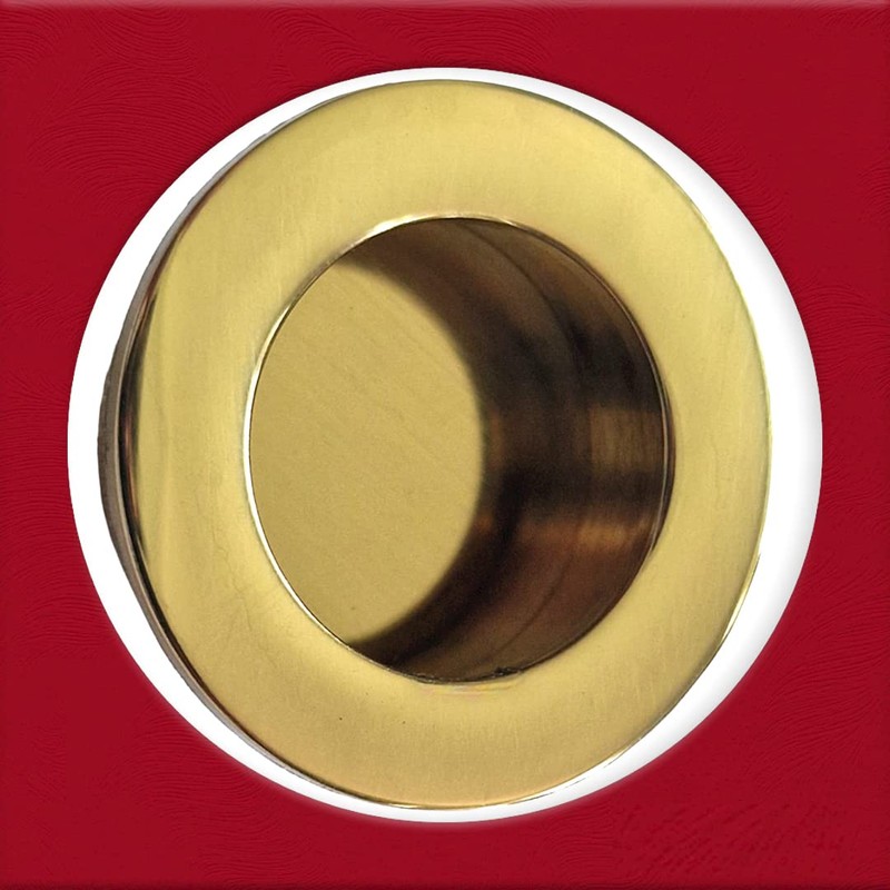 Universal Hardware Finger Pulls Handle Recessed Edge Flush Fitting Pocket