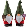BWG Gonk 23cm Gnome Garden Ornament Figurines (Set of 2)