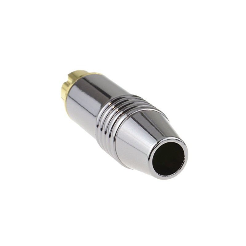 kenable HQ Gold Plated S-Video SVHS Metal Plug 4 pin
