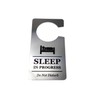 Sleep in Progress Do Not Disturb Room Door Hanger Sign