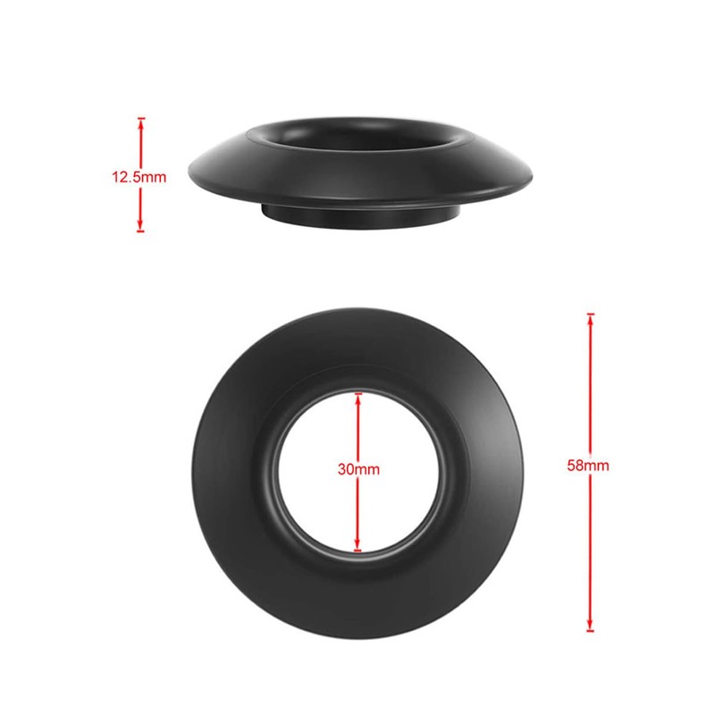 ZONADAH 4 Pieces Paddle Retaining Ring, Rubber Canoe Paddle Drip