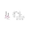 SU GFN-E15 Pipe Stand A, Pack of 2
