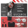 16.8V Mini Angle Grinder Cordless with 2 X 2Ah Battery,