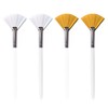 Jaimela Face Mask Brushes [Pack of 4] Mask Brush Fan