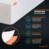 Dreamlab Protector de Colchón Tela Suave 100% Impermeable e hipoalergénico,