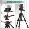Hychika Construction Tripod for Cross Line Lasers and Leveling Devices,