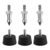 Rrina 2 Sets Universal Anti Slip Tripod Foot 1 Set