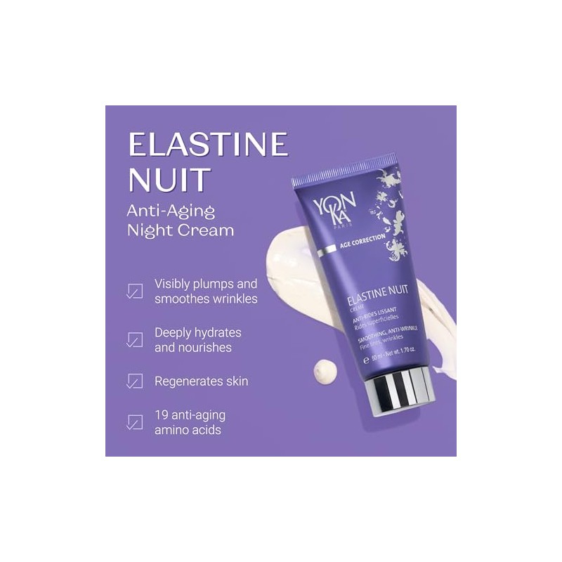 Yonka Age Correction Elastine Nuit, 1.7 Ounce