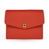 FATASH Credit Card Holder, PU Leather Wallet with 3 Card