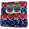 Ritz 2 Printed Cotton Kitchen Towel 16” x 25” BERRY
