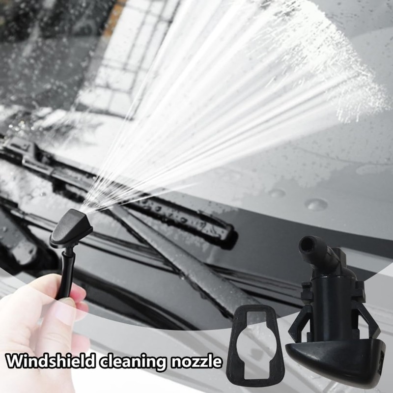 New Windshield Washer Nozzles Replacement 5182327AA Compatible for Dodge Charger