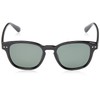 Solar Unisex Wooten Sunglasses, black