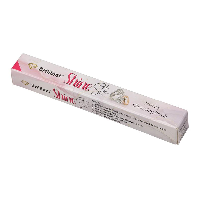 Brilliant Shine Stik - Limpiador de joyas, color rosa
