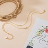 AOZELAN Gold Anklets for Women 14K Gold Ankle Bracelets for