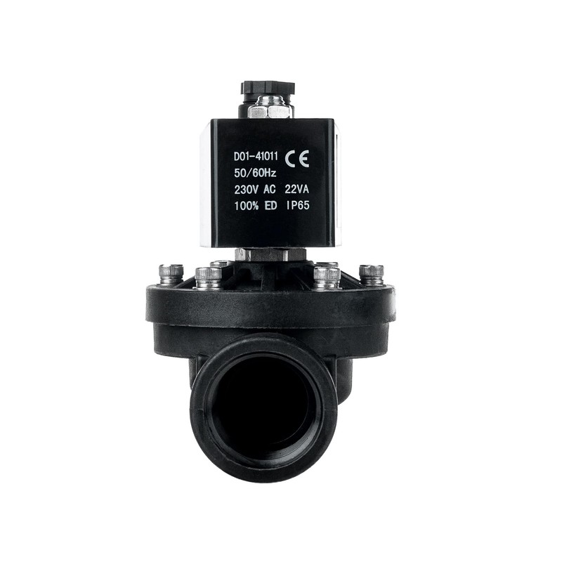 FSA Solenoid Valve Plastic PA6 1 Inch 230 V AC