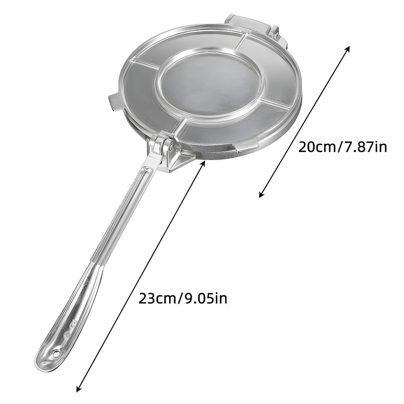 Tortilla Press 8 Inches Heavy Duty Flour Tortilla Press Aluminum