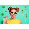 Fruidles St. Patrick's Day Twist Lollipops, Party Favor Box -