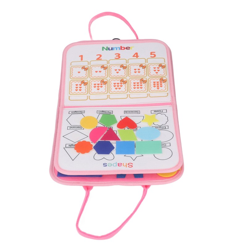 Toddler Skill Board Rich Contents Hand Eye Coordination Different Levels