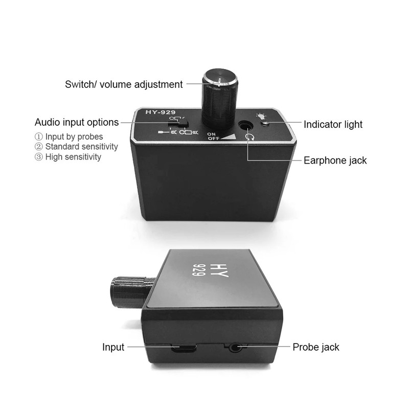 Water Pipe Leakage Detector Intelligent High Sensitivity Underground Acoustic Water