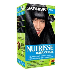 GARNIER Nutrisse Intense Colour Cream, 010 Natural Black