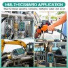 1Pack 1 in Digital Turbine Fuel Flow Meter with 3/4