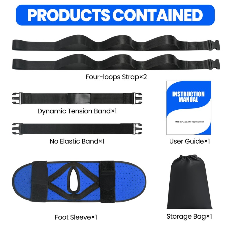 JWHOO Knee Replacement Recovery Aids, Surgery Recovery Equipment, Replacement Recovery