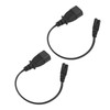 IEC320 C14 Male to IEC320 C7 Female Power Adapter Cable