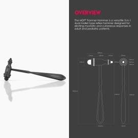 MDF打診器 MDF555BO11（ブラックアウト） Tromnerニューロ打診器