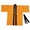 Artec Color Non-woven Fabric Happy Coat (with Belt) Orange J