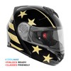 VCAN VX28 Full Face Modular Flip-Up Motorcycle Helmet ECE &