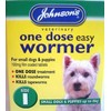 John-sons One Dose Easy Wormer Tablet Worming Tablet Dog Dewomer Tablets (1 -Small dog puppies up to 6kg)