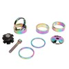 Bike Front Fork Spacer 28.6mm Headset Washer Aluminium Alloy with
