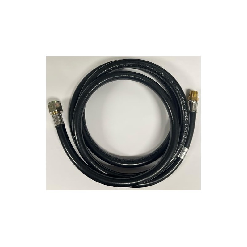 King Kooker 4’ LPG Hose with 3/8” Female Flare Swivel