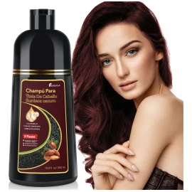 Kaisasa Shampoo Con Tinte Cubre Canas Con Aceite De Argán