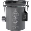 CafetastiQ Large Coffee Canister – Airtight Stainless Steel Storage Container