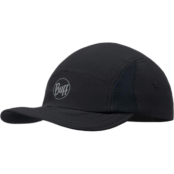 BUFF Unisex-Adult 5 Panel Go Flexfit Hats,Small/Medium,R-Black