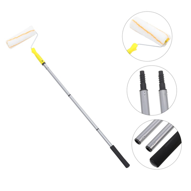 FUNOMOCYA Long Handled Paint Roller with Extension Pole - Ceiling
