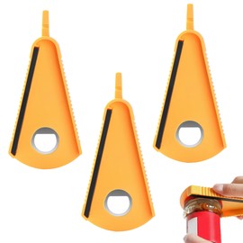 3 Pcs Jar Opener,Non-Slip and Durable Jar Openers for Arthritis Hands,Small and Slim Ring Pull Can Opener Aid,Suitable for People with Weak Hands,The Elderly, Arthritis Patients,Kitchen Tools