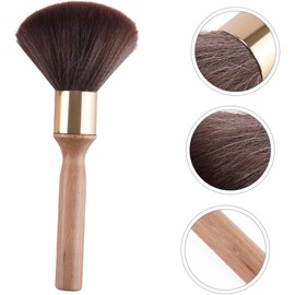 1pcs Wezxrauo Retro Nylon Beard & Hair Brush for Men - Portable Travel Grooming Brush, Detangling & Broken Hair Cleaning, Comfortable Solid Design