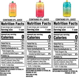 bubly Sparkling Water Variety Pack, 12 fl oz., 24 pk.