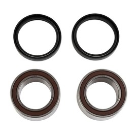 Tusk Axle Bearing Carrier Replacement Bearing and Seal Kit For HONDA ATC 250R 1986