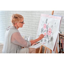 AIT Art Premium Round Detail Kolinsky Paint Brushes, Size 3/0, Pack of 3, Pure Russian Red Sable, Handmade in USA for Crafting Exquisite Details Using Oil, Acrylic, or Watercolors