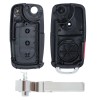 KEYECU for Volkswagen Beetle Eos Jetta Passat 2012-2018 Flip Remote