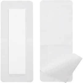 4" x 12" Breathable Island Dressing for Knee Replacement Long Adhesive Bordered Gauze Bandages Hip Surgery Recovery Wound Protector Incisions Care Supplies, No More Wounds Sticking(Pack of 20)