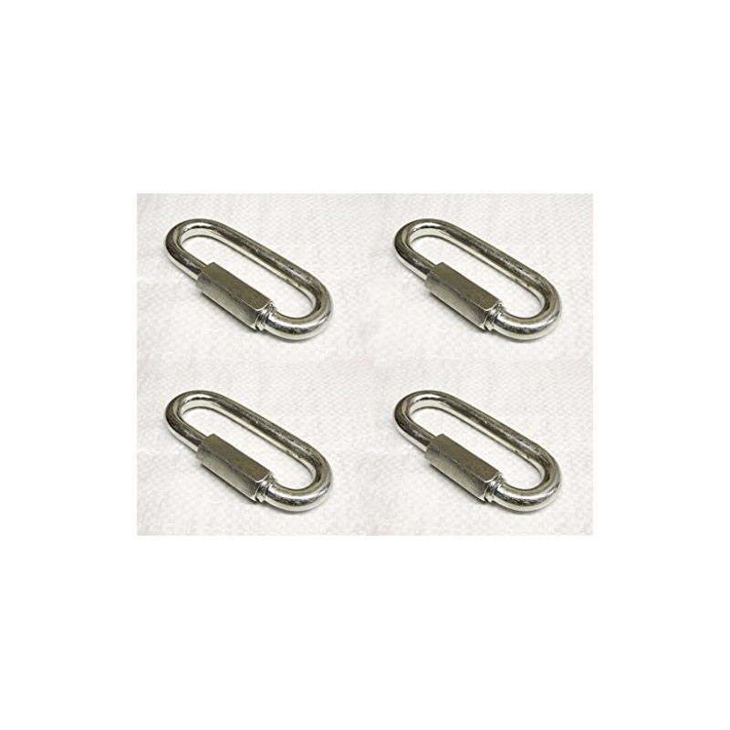 Galvanised Long Series Quick Link 12MM X4 (Rope Secure Attach