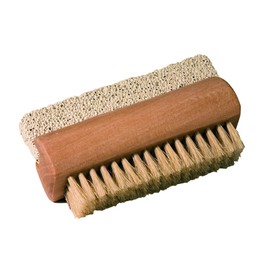 Croll & Denecke Wooden nail brush with natural pumice stone