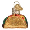 Old World Christmas Gumdrops Mini Taco Glass Blown Ornament for